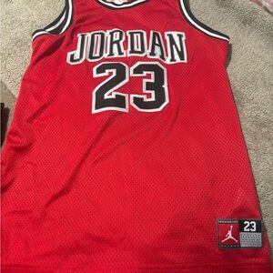 Jordan Red Mesh Jersey